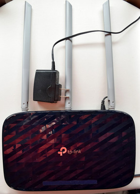TP-LINK AC750 Wireless Dual Band Router Model Archer C20 Pre-owned