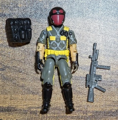 GI Joe ARAH ​1989 Viper (Python Viper) complete w/rifle from accessory pack