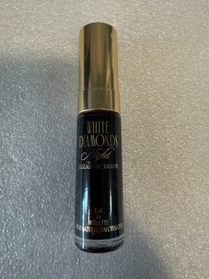 White Diamonds Night by Elizabeth Taylor Eau de Toilette Mini .33 fl oz / NWOB 