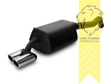 Ulter Sportauspuff für Renault Megane 3 5Türer Coupe 1.4TCE 1.5dCi 1.6i 1.