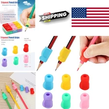 Silicone Pencil Grips 24 Packs Ergonomic Design for Kids and Adults Writing Aid