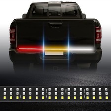 60" Tailgate Light Bar, Aluminum Frame Triple Row LED Tailgate Light Strip fo...