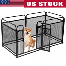 Dog Pet Fence Multi-Purpose Pets Puppy Yard Fence for Indoor/Yard/RV Camping