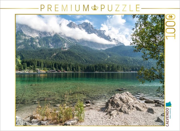 Calvendo Puzzle Eibsee Near Grainau | 1000 Pieces, Finished Size 25.2 × 18.9 In-image