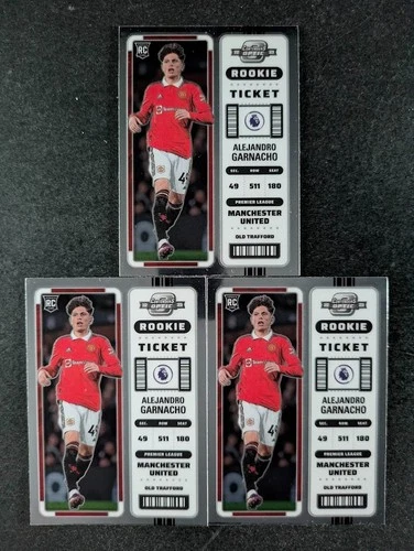 2022-23 Panini Chronicles Contenders Optic Rookie Ticket Lots of 3 GARNACHO