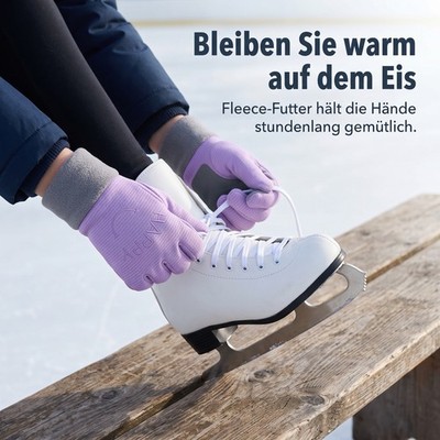 Eislauf Handschuhe Kinder - für den Winter - für Mädchen