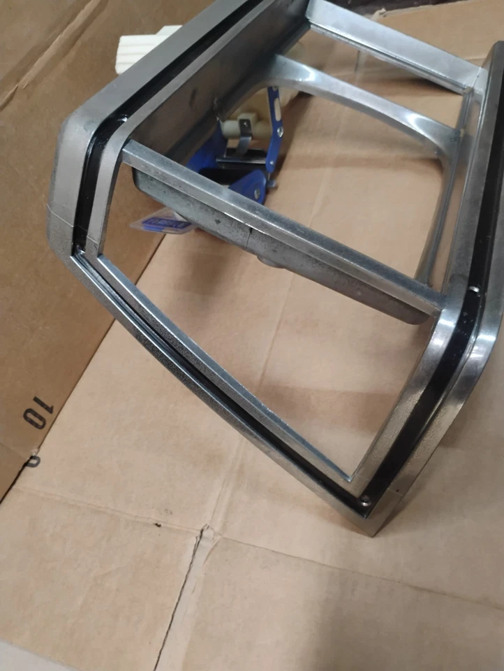 1981 Chevrolet Malibu Right Front Headlight & Signal Bezel Chrome Original OEM - Image 2 of 4