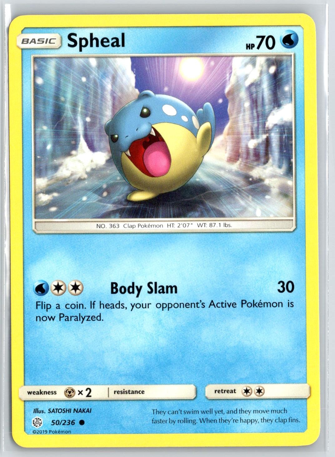 SPHEAL 50/236 LIGHTLY PLAYED Cosmic Eclipse