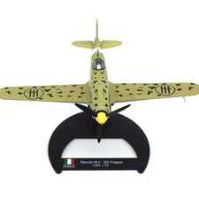 Macchi MC.202 Folgore Fighter 1:72 Alloy Model Plane with Stand Collection