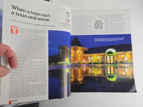 Trains Magazine BNSFs Arizona Peavine Volume 80 Number 4 April 2020 (CY) - Bild 3 von 5