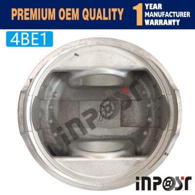 4Set Piston with ring For Isuzu 4BE1 Engine NKR NPR ELF35 Hitachi