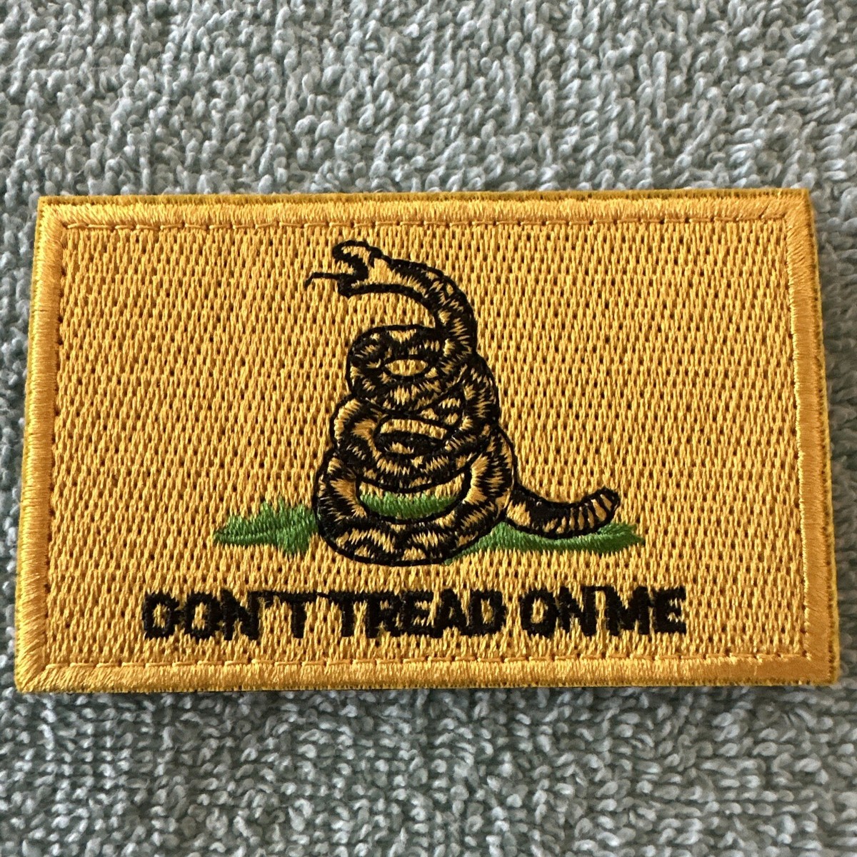 Dont Tread On Me Patch Gadsden Don't Tread On Me Flag Patch Trucker