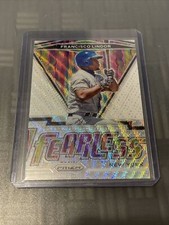 2021 Panini Prizm Fearless White Wave Prizm Francisco Lindor #FR-6 SP