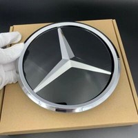 FüR 2011-2018 Mercedes Benz W205 W212 Grill Abzeichen Silber Stern Emblem Logo