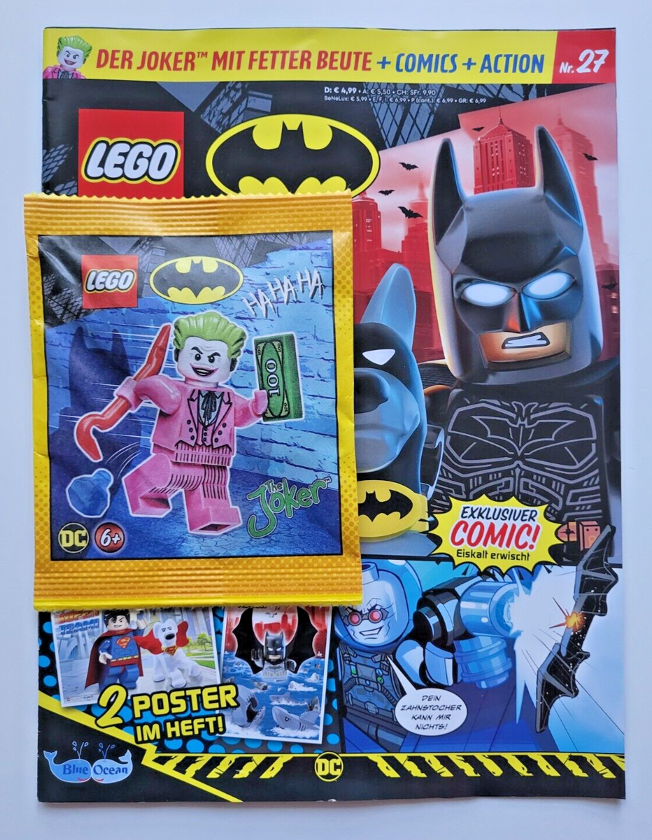 Dc Comics Lego Batman Magazine Uscite 2021 Cappuccio Di Batman