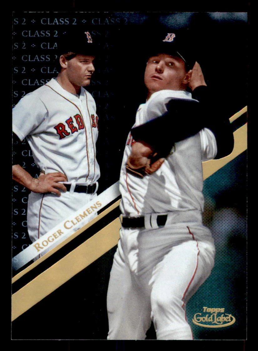 2019 Topps Gold Label Class 2 Black #97 Roger Clemens Boston Red Sox
