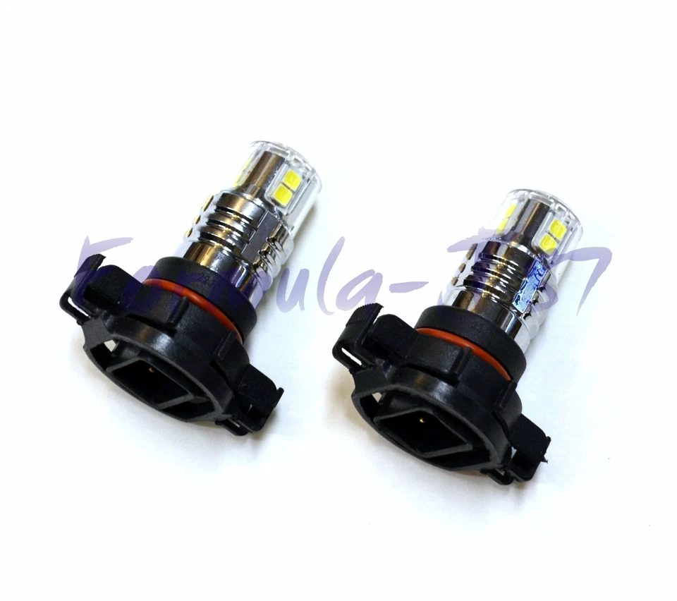 LED 80W PS24W 5202 H16 Yellow 3000K Two Bulbs Fog Light Replacement Upgrade EO - Image 3 of 4