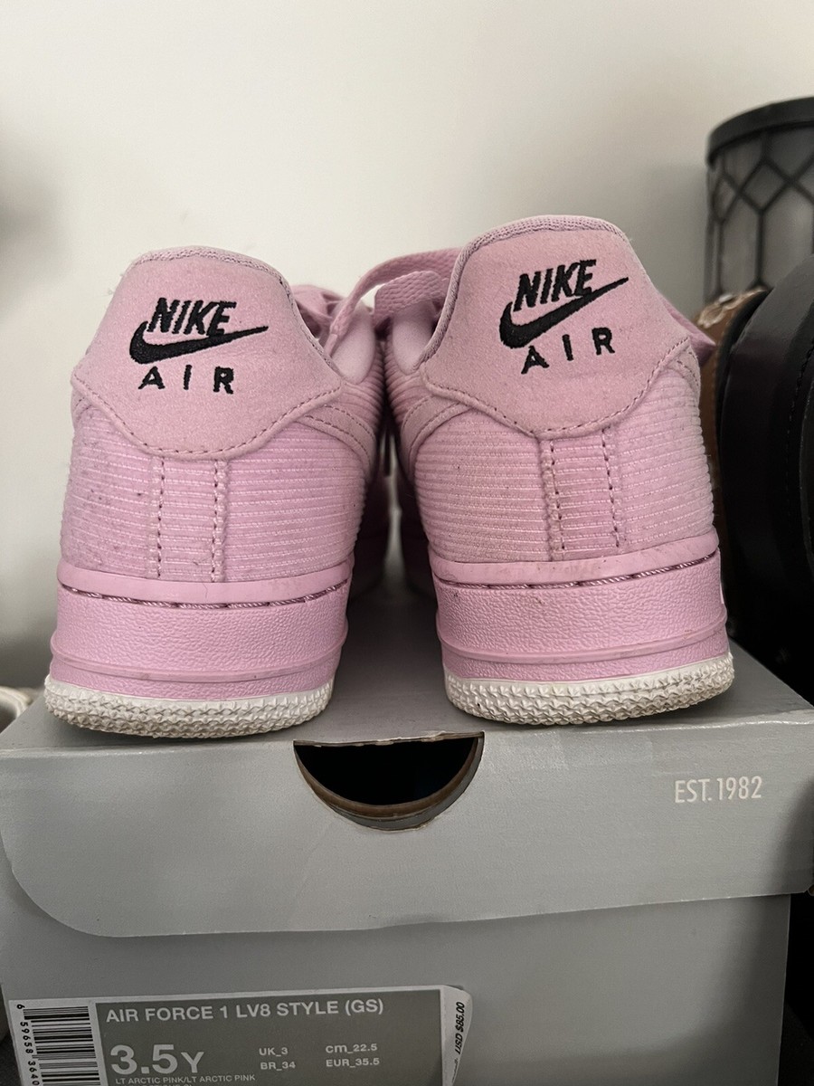 air force low pink corduroy youth