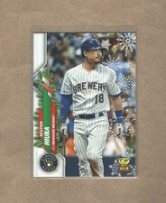 2020 Topps Holiday -  #HW197 - Keston Hiura - Milwaukee Brewers