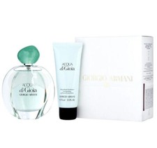 Acqua Di Gioia By Giorgio Armani Women 2Pcs Set 3.4 oz Edp Spray  Body Lotion