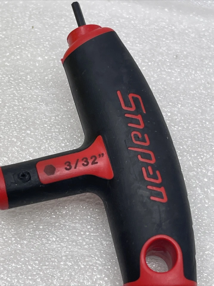 Snap-On 3/32” T-Shaped L-Shaped Combination Hex Wrench, AWSG06, New - Image 4 of 4