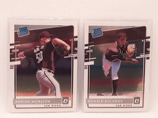(2x) Adrian Morejon + Ronald Bolanos 2020 Donruss Optic RC LOT San Diego Padres