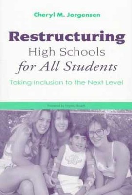Restructuring High Schools for - Paperback, by Jorgensen Cheryl M. - Very Good