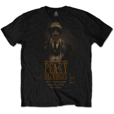 Peaky Blinders Established 1919 Black T-Shirt OFFICIAL