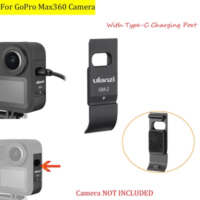 Removable Battery Cover Type C Charging Port Lens Adapter For