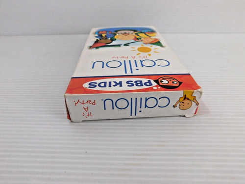 Caillou - Its a Party VHS Tape 2004 PBS Kids Home Video Kids Cartoon Show - Picture 5 of 6