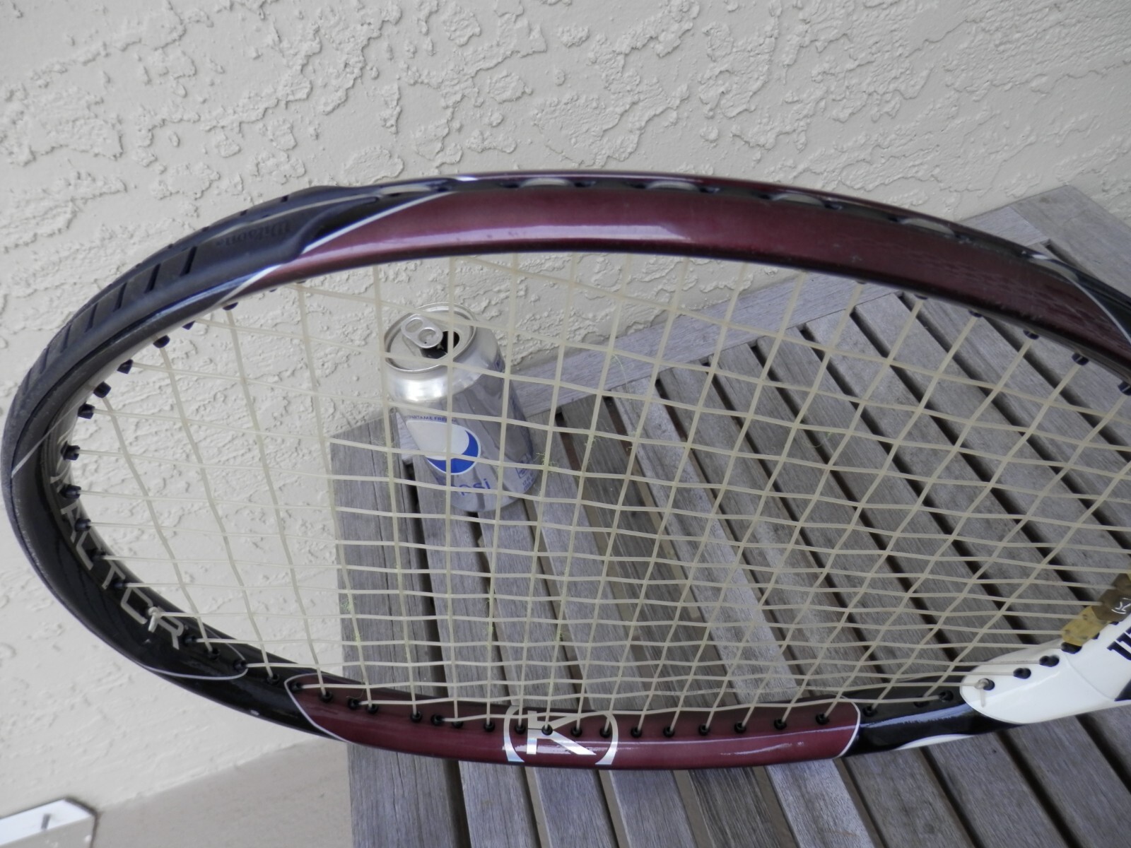 Wilson (K) Zero Factor Tennis Racquet 115 sq 4 3/8 poor grip Free S/H