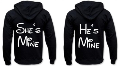 Partner Hoodies - He is mine / She is mine.