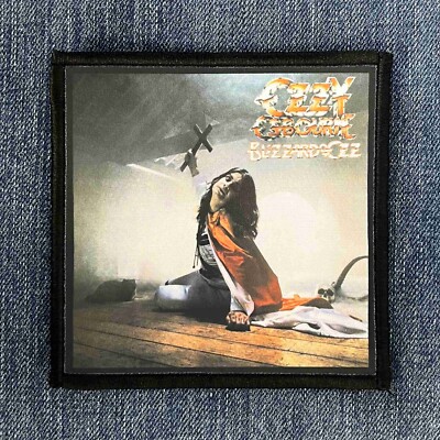Ozzy Osbourne Blizzard of Ozz Sublimated Printed Patch Heavy Metal Hard Rock