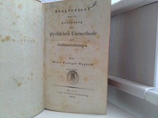 Rhapsodieen über die Anwendung der psychisch...