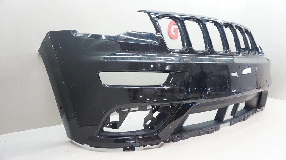 Jeep Grand Cherokee 2017-2021 panel de parachoques delantero con rejilla OEM 6CG70TRMAA Foto 3 de 4