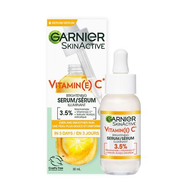 Garnier Vitamin C Serum for Face With 3.5% Niacinamide & Salicylic Acid Brigh...