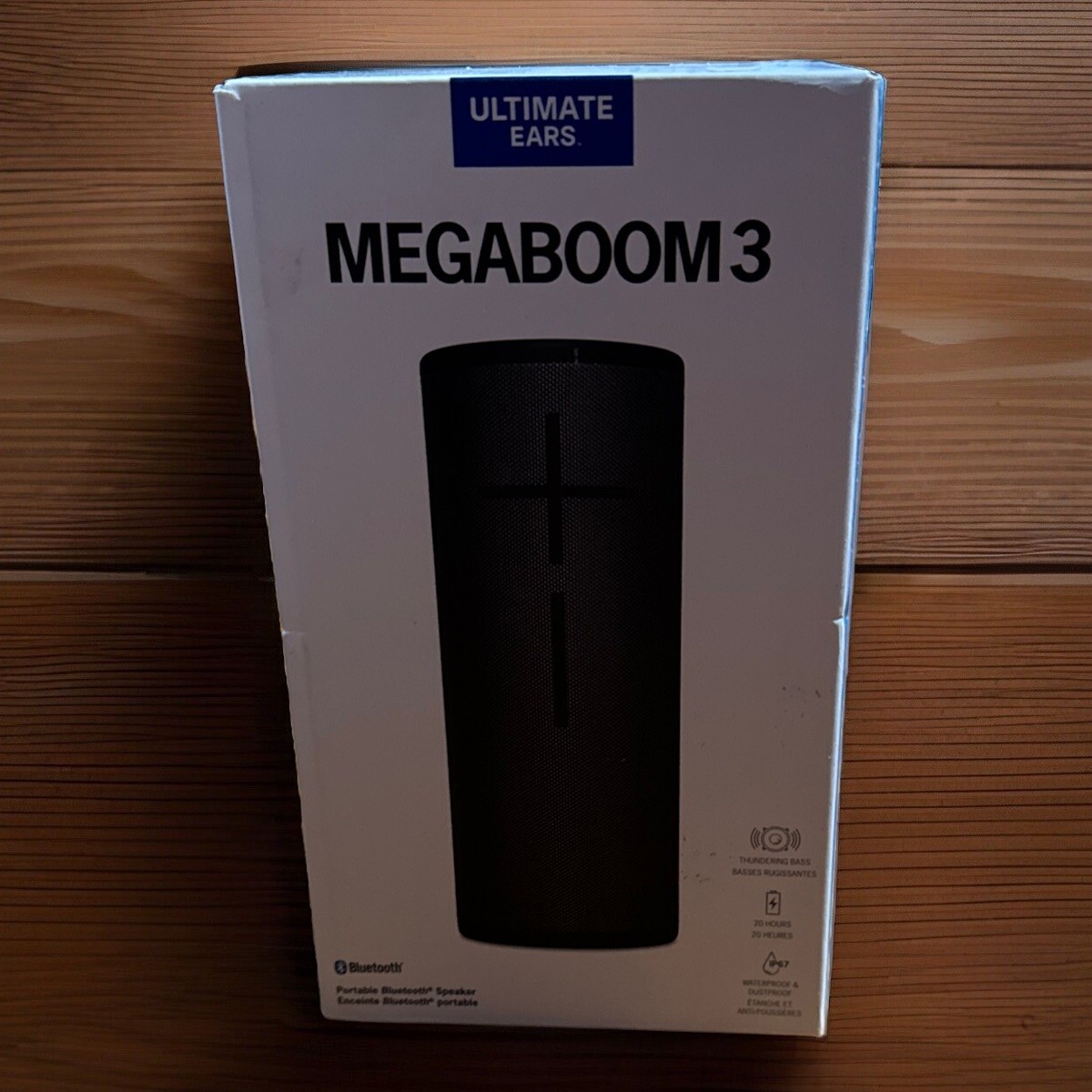 Ultimate Ears Megaboom 3 Wireless Speaker - Nightblack 97855141088