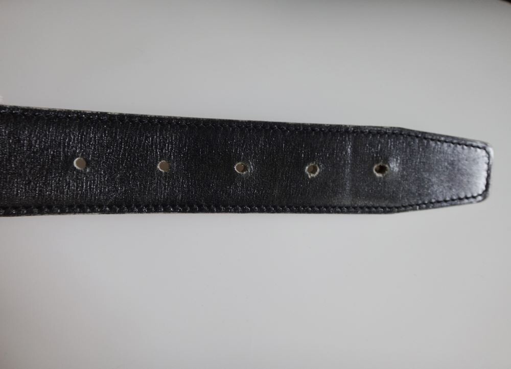 HERMES H Belt Men's Women's #65 Brown/Black Gold Buckle HERMES H Belt Men's Women's #65 Brown/Black Gold Buckle