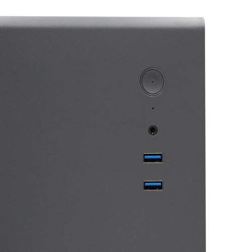 Ordinateur PC Bureau Assemblé i5-14400 DDR5 32Gb SSD 500Gb Win 11 Office Gris - Photo 4/5