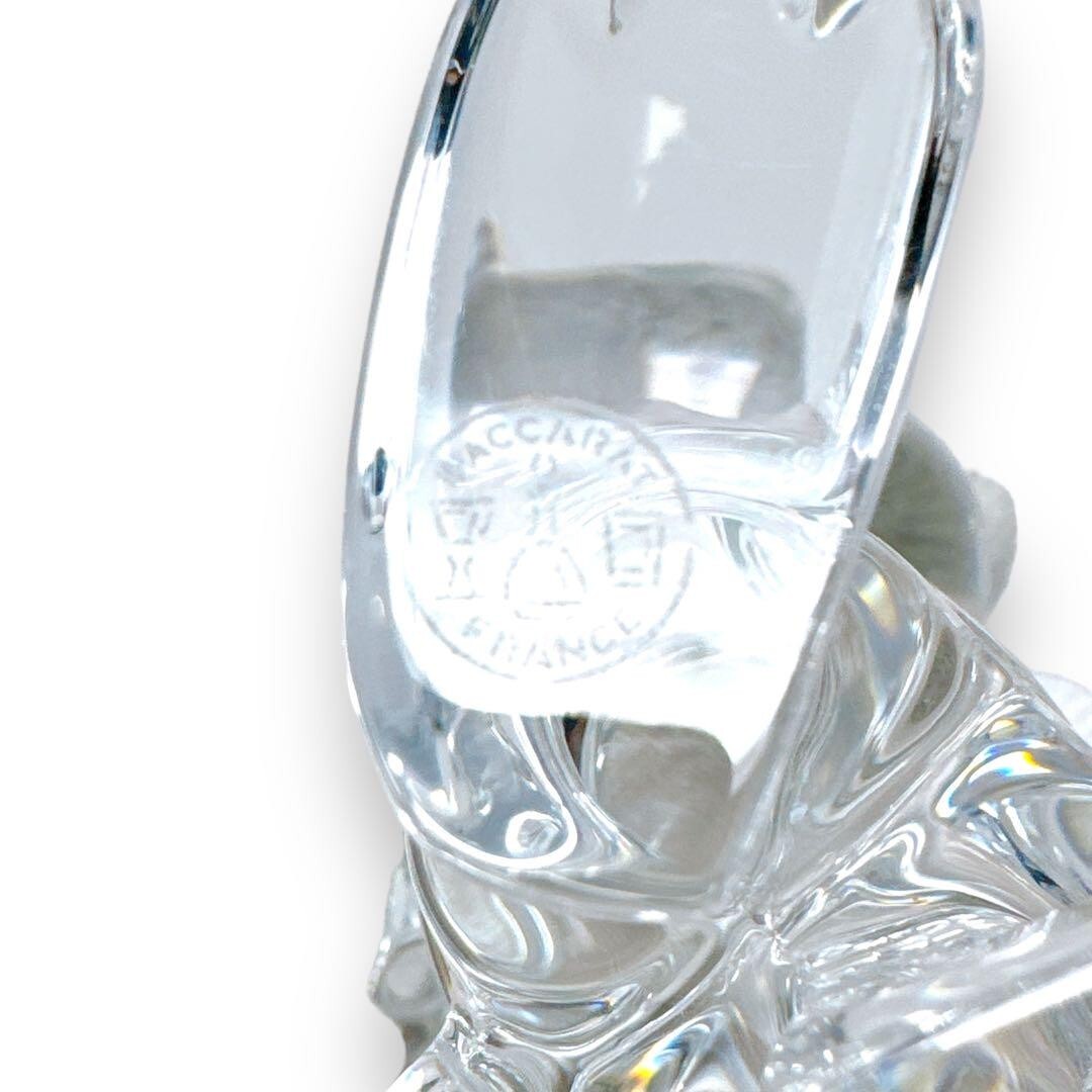 Baccarat x Snoopy collaboration figurine crystal glass