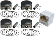 Kit pistoni Yamaha FZR1000 '89-'95 - eccesso +0,50 / anelli pistone Piston ring