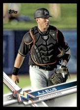 2017 Topps Update #US169 A.J. Ellis Miami Marlins