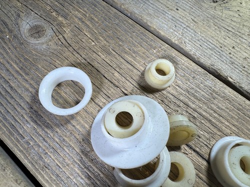 LOTE de cubiertas de buje de soporte inferior para auriculares triciclo vintage niños bicicleta CCM líder - Imagen 2 de 5