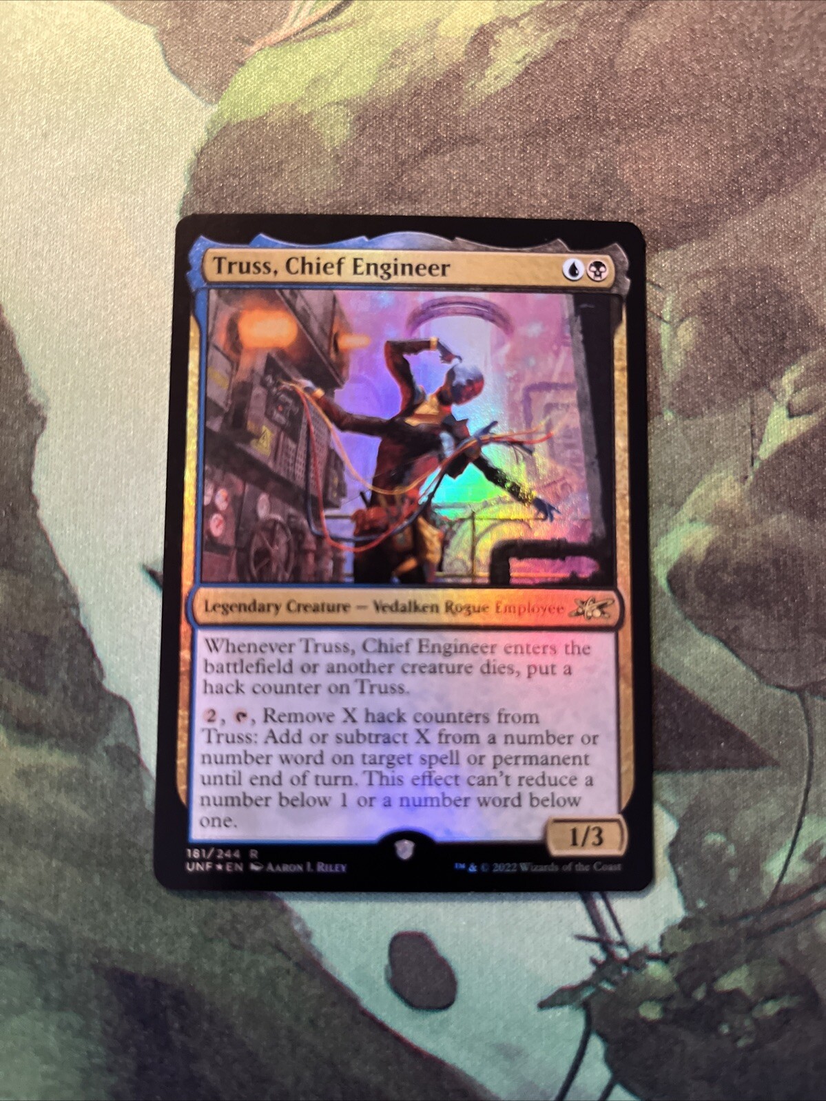 Truss, Chief Engineer 181 MTG Magic Cards NM-M Unfinity FOIL FAST SHIPPING