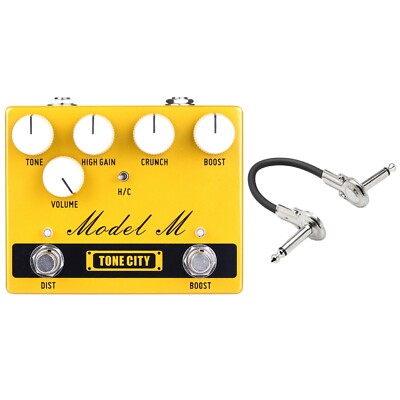 New Tone City Model M V2 Distortion Guitar Effects Pedal