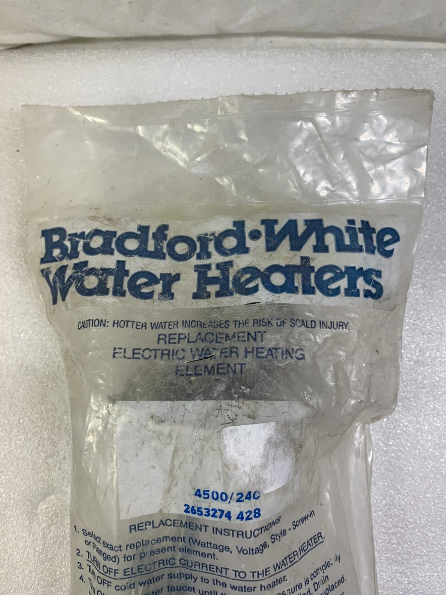 Bradford White 4500 Watt 240 Volts Electric Water Heating Heater Element |  eBay
