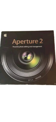 Apple Aperture 2 Photo Editing Management Software for OS Mac