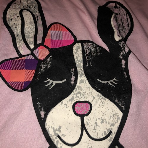 Girl’s Target Xhilaration XL 14/16 Easter Bunny, New Pink Plaid, 2 Piece Pajama - Picture 2 of 17