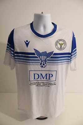 Macron Bispham Junior Football Federation Shirt Large Non League