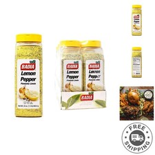 Lemon Pepper Seasoning, 6 x 1.5 lbs   Elevate Your Cooking Adventures